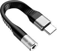 Roline TV, écran Adaptateur [1x USB-C® mâle - 1x prise femelle 3,5 mm] 0.10 m