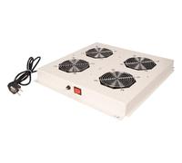 ROLINE Unité de Ventilation de Toit 19 Pouces, 4 Ventilateurs, on/Off, Gris