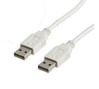 Roline Usb 2.0 Cable, Type A-a, 3.0 M Câble Usb 3 M Usb A Blanc