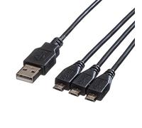 ROLINE USB 2.0 Ladecable 0,8 m