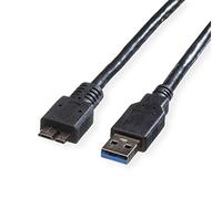 ROLINE USB 3.0 Cable, A M - Micro B M, 0,8m