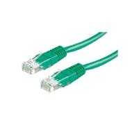 ROLINE UTP Patch Cable Cat5e, Green, 7m câble de réseau Vert U/UTP (UTP)