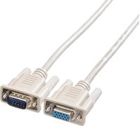 ROLINE VGA Câble pour écran HD15 F - HD15 M A-B, 3 m