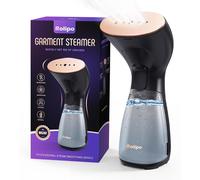 Rolipo Défroisseur vapeur vertical pliable et portable, 130 ml, 1 200 W - Noir