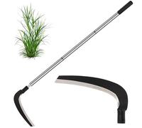 ROLKAR Outil de coupe de faucille pour nettoyer les buissons, les vignes dans la cour, les champs, les tranchées, les allées, l'aménagement paysager, les mauvaises herbes