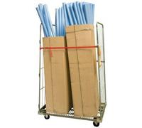 Roll conteneur 2 côtés+sangle 1200 x 800 x 1800 mm CU 400 kg FIMM - 885006619