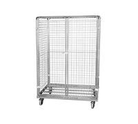 Roll-conteneur en acier, L x l 1200 x 800 mm, 2 portes