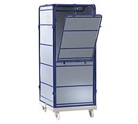 Roll-conteneur SAFE - roll-conteneur de sécurité, h x l x p 1785 x 720 x 810 mm - socle gris - caisse de transport caisses de transport roll-conteneur roll-conteneur de sécurité roll-conteneurs de sécurité Conteneur de transport Conteneurs de transport