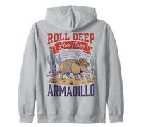 Roll Deep Live - Cowboy Armadillo Gratuit Sweat à Capuche