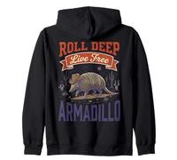 Roll Deep Live - Cowboy Armadillo Gratuit Sweat à Capuche