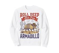 Roll Deep Live - Cowboy Armadillo Gratuit Sweatshirt