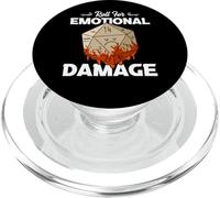 Roll for Emotional Funny Meme Damage Dire Gamer Gaming PopSockets PopGrip pour MagSafe