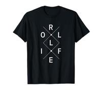 Roll for Life - Jiu Jitsu Brésilien Flow Design T-Shirt