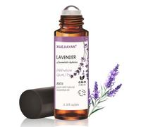 Roll-on à la Lavande,Huile Essentielle de Lavande,Biologique 100% Naturelle,Roll On Huile Essentielle Lavanda,Se Relaxer pour Aide à Libérer Les Tensions