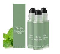 Roll-on anti-couches, soulagement rapide des vertiges, roll-on apaisant avec huiles essentielles, ingrédients sûrs, pour se détendre, pratique pour les déplacements (3 pièces)