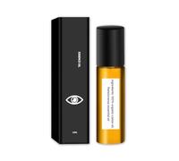 Roll-on contour des yeux à l'encens, bille rafraîchissante pour un massage relaxant, absorption optimale et soin quotidien anti-poches. Idéal pour les cernes et la fatigue oculaire.