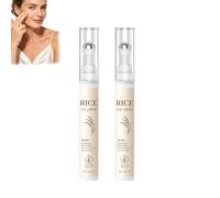 Roll-on contour des yeux au riz - Soin quotidien du regard（2pcs） | for Dark Circles and Puffy Eyes,Hydrating Eye Roller for Fine Lines and Sensitive Skin