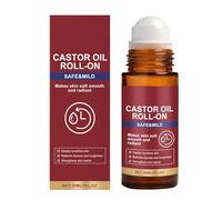 Roll On D'huile De Ricin, Avec Formule Profondément Hydratante, 30ml, Huile Hydratante Pour Le Visage, Sérum Corporel Nourrissant, Raffermissant Et Revitalisant, Pour Femmes Et Filles