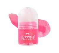 Roll-on Gel à Paillettes pour le Corps, Visage Liquide de Paillettes Holographiques, Sirène Paillettes Chunky Glitter pour les Accessoires de Rave, Maquillage d'Halloween (pink)