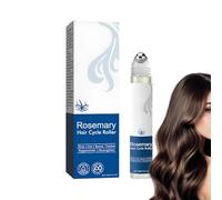Roll On Huile de croissance des cheveux, 30 ml, huile naturelle pour la croissance des cheveux avec rouleau de cuir chevelu - Réparation rapide - Produit de soin des cheveux pour les soins de la
