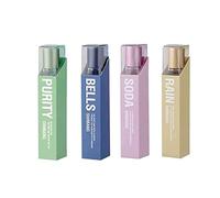 Roll-On Huile Essentielle Infusée Parfum Unisex pour Femme et Homme, Huile de Parfum pour le Corps Mini Flacons de Parfum Ortables