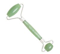 ROLL ON JADE - Rouleau Massage Visage Anti-Imperfections, Aventurine Verte brute 100% Naturelle, Roller visage Anti-age draine, stimule, lisse la peau