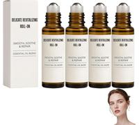 Roll-On Revitalisant DéLicat, SéRum Lifting Instantané, Hydratation En Profondeur, Pour Les Poches Et Les Poches Sous Les Yeux,（4pcs）