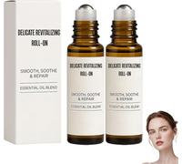 Roll-On Revitalisant DéLicat, SéRum Lifting Instantané, Hydratation En Profondeur, Pour Les Poches Et Les Poches Sous Les Yeux,（2pcs）