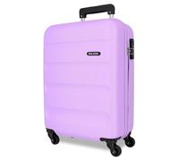 ROLL ROAD Flex Cabin Suitcase, One Size, Violet, Valise de Cabine