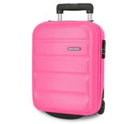 Roll Road Flex Valise Cabine Rose 30 x 44 x 20 cm Rigide 2,2 kg Fermeture à Combinaison latérale ABS 2,2 kg 33 L Bagage à Main, Rose, Talla única, Valise Cabine