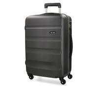 Roll Road Flex Valise Grande Gris 51x74x28 cms Rigide ABS Serrure à combinaison 91L 3,8Kgs 4 roues