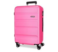 Roll Road Flex Valise Moyenne Rose 46 x 65 x 23 cm Rigide 3,16 kg Fermeture à Combinaison latérale ABS 3,16 kg 56 L, Rose, Talla única, Valise Moyenne
