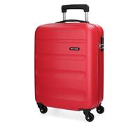 Roll Road Flex Valise Trolley Cabine Rouge 38x54x20 cms Rigide ABS Serrure à combinaison 35L 2,5Kgs 4 roues Bagage à main