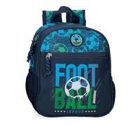 ROLL ROAD Joumma GOL Sac à Dos Scolaire Noir 23 x 28 x 10 cm Polyester 6,44 L, Noir, Talla única, Sac à Dos Scolaire