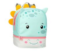 Roll Road Happy - Sac à dos enfant, sac à dos scolaire, fabriqué en polyester, avec poches latérales, bretelles larges et réglables, poignée supérieure pour le suspendre