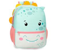 Roll Road Happy - Sac à dos enfant, sac à dos scolaire, fabriqué en polyester, avec poches latérales, bretelles larges et réglables, poignée supérieure pour le suspendre