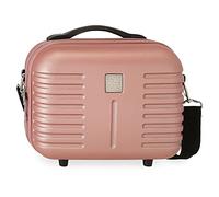 Roll Road India Trousse de Toilette Adaptable avec bandoulière Rose 29 x 21 x 15 cm Rigide ABS 9,14 l