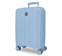 Roll Road – Valise cabine Acadia – Rigide polypropylène 35x55x22 cm Taille unique Bleu clair