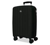 Roll Road – Valise cabine Acadia – rigide polypropylène extensible 35x55x22 cm noir