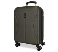 ROLL ROAD Joumma Formentera Valise Cabine Anthracite 38x55x20 cm Rigide ABS Cadenas à Combinaison Intégré 35L 2.6kg 4 Doubles Roues Bagage à Main