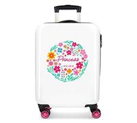 Roll Road Little Me Valise Trolley Cabine Multicolore 37x55x20 cms Rigide ABS Serrure à combinaison 32L 2,5Kgs 4 roues doubles Bagage à main