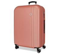 Roll Road Menorca Valise Moyenne Nude 46 x 65 x 24 cm Rigide ABS Fermeture à Combinaison intégrée 56 L 3,45 kg 4 Roues Doubles Extensible