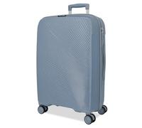 Roll Road Orbit Grande Valise Bleue 48 x 75 x 28 cm Rigide 4 kg Fermeture TSA Polypropylène 4 kg 88,8 L, Bleu, Talla única, Grande Valise