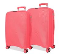 Roll Road Orbit Jeu de valises Rose 64/75 cm Rigide 7,1 kg Fermeture TSA intégrée Polypropylène 7,1 kg 145,8 L, Rose, Talla única, Jeu de valises