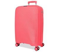 Roll Road Orbit Valise de Cabine Rose 37 x 54 x 20 cm Rigide 2,5 kg Fermeture TSA Polypropylène 2,5 kg 37,2 L Bagage à Main, Rose, Talla única, Valise Cabine