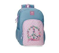 ROLL ROAD Peace Sac à Dos Multicolore 30 x 40 x 13 cm Polyester 16,93 L, Multicolore, Talla única, Sac à Dos
