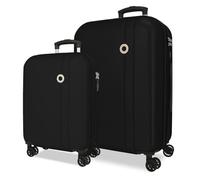 Roll Road Roll Road Menorca Jeu de valises, Taille Unique, Noir, Talla única, Jeu de valises