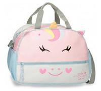 Roll Road - Sac de voyage enfant "Ma petite licorne" - 40 x 24 x 18 cm - Rose Rose G