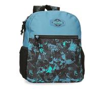Roll Road Soccer Sac à dos scolaire noir 27 x 33 x 11 cm Polyester 9,8 L, Noir, Sac à dos scolaire