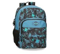 Roll Road Soccer Sac à dos scolaire noir 30 x 40 x 13 cm Polyester 15,6 L, Noir, Sac à dos scolaire